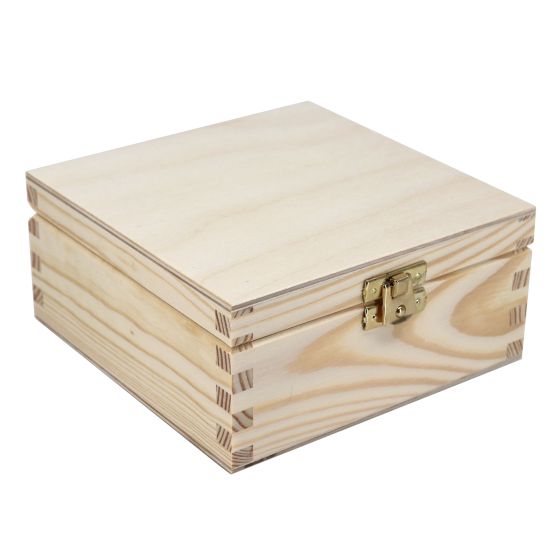 Square & Rectangular Boxes - Plain Wooden Boxes & Crates | The Wooden ...