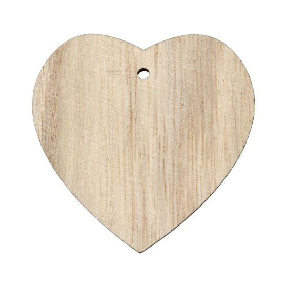 7cm Heart Gift Tag - WBM0045